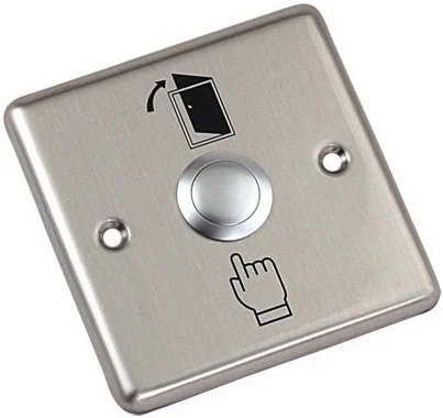 Metal Exit Button 